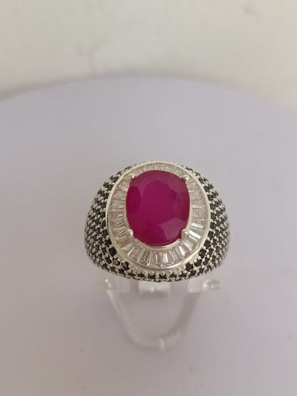 Men Ring 925 Silver